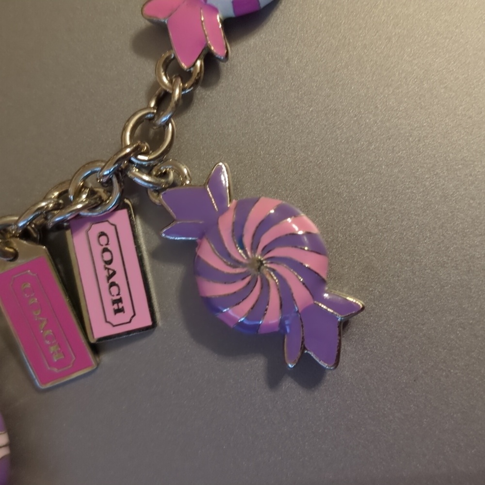 COACH Candy Keychain Purse Charm RARE - Picture 5 of 11